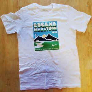 Nike Eugene Marathon 2022 Youth Large Size YL Shirt T-Shirt Running Oregon